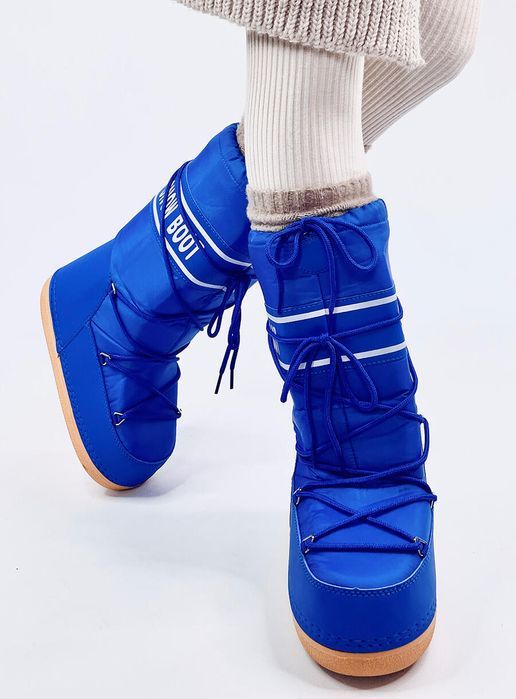 Snow Boots Wysokie Tange Blue