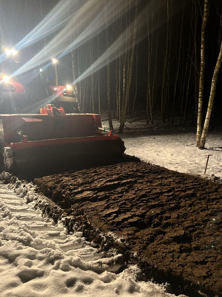 Mulczowanie,rekultywacja, frezowanie wgłębne.