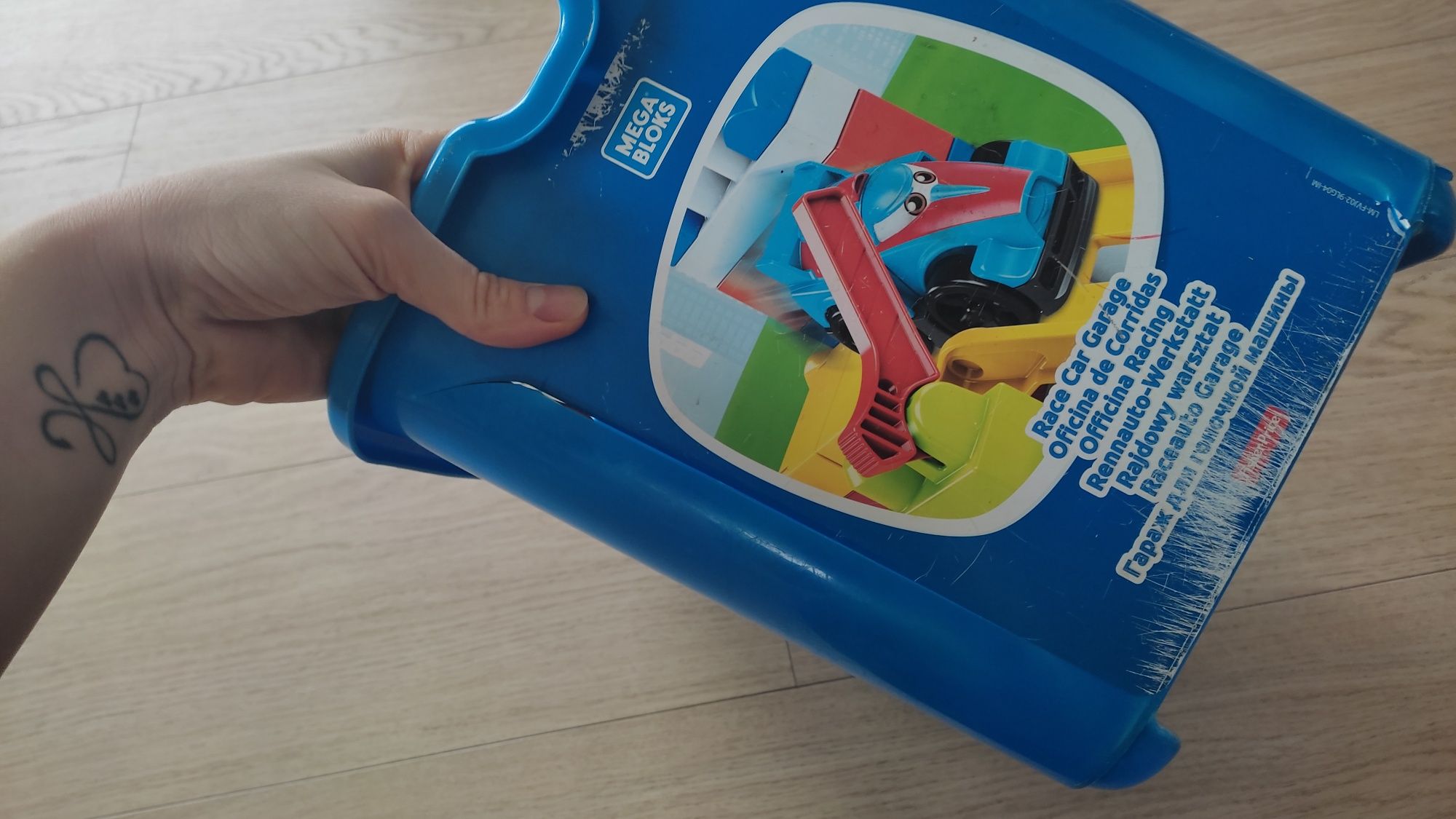 Klocki Mega Bloks tor wyścigowy