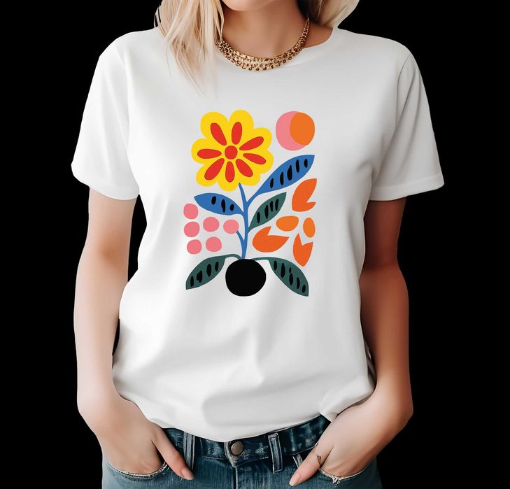 Boho koszulka, koszulka wakacje Boho koszulka na lato, Boho Styl