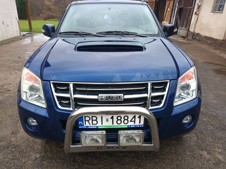 ISUZU  D-MAX 3.0 diesel 4x4 reduktor pikap pickupa długi