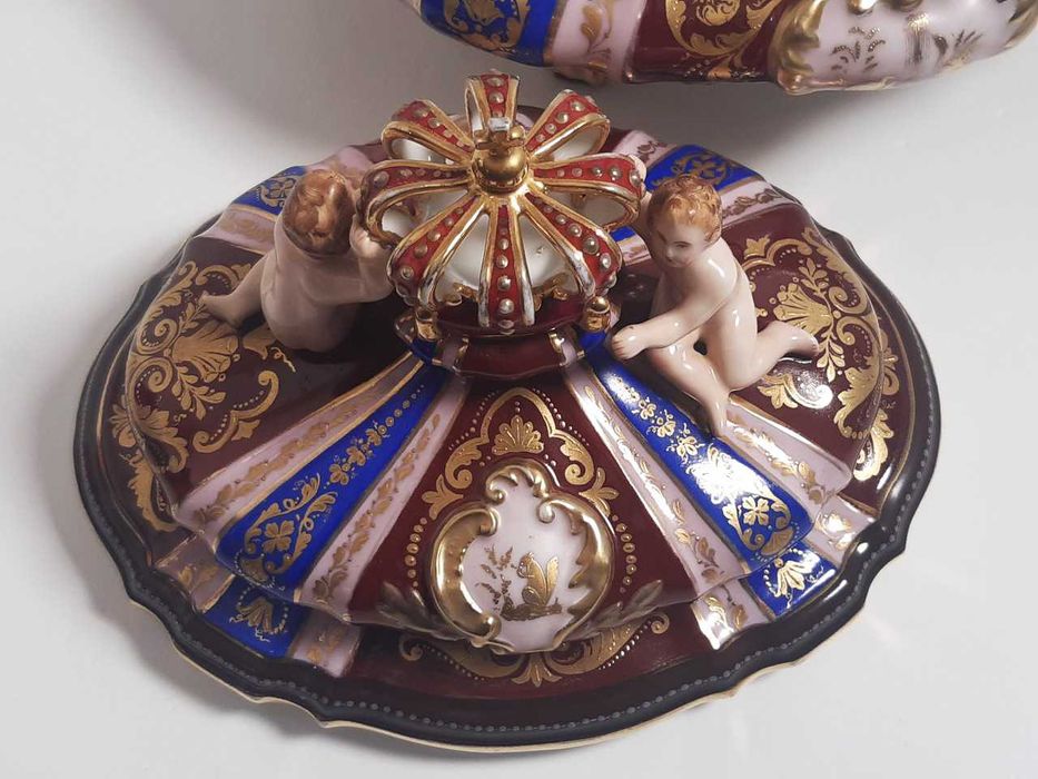 Unikatowa Waza ROYAL VIENNA XIX wiek