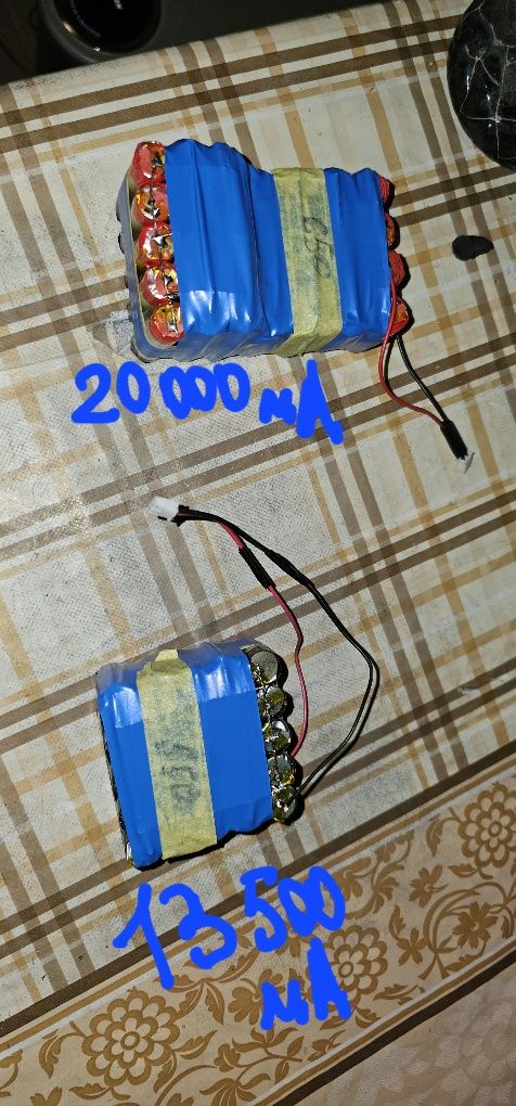 Аккумуляторы 200,400,500,650,850 mAh Li-Po