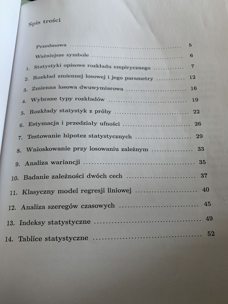 SGH Statystyka wzory i tablice
