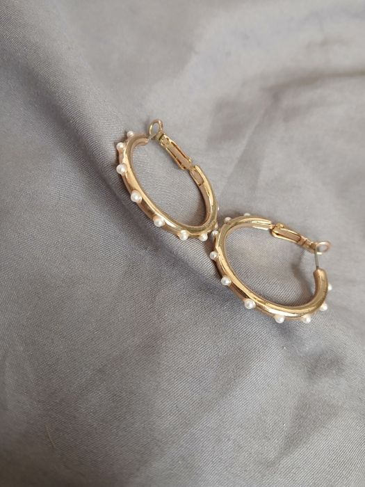 Kolczyki koła złote