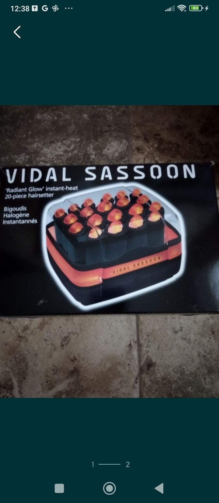 Termoloki Vidal Sasoon. Mało używane
