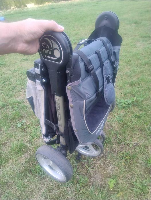 Wózek Baby Jogger City Mini + stolik + folia przeciwdeszczowa