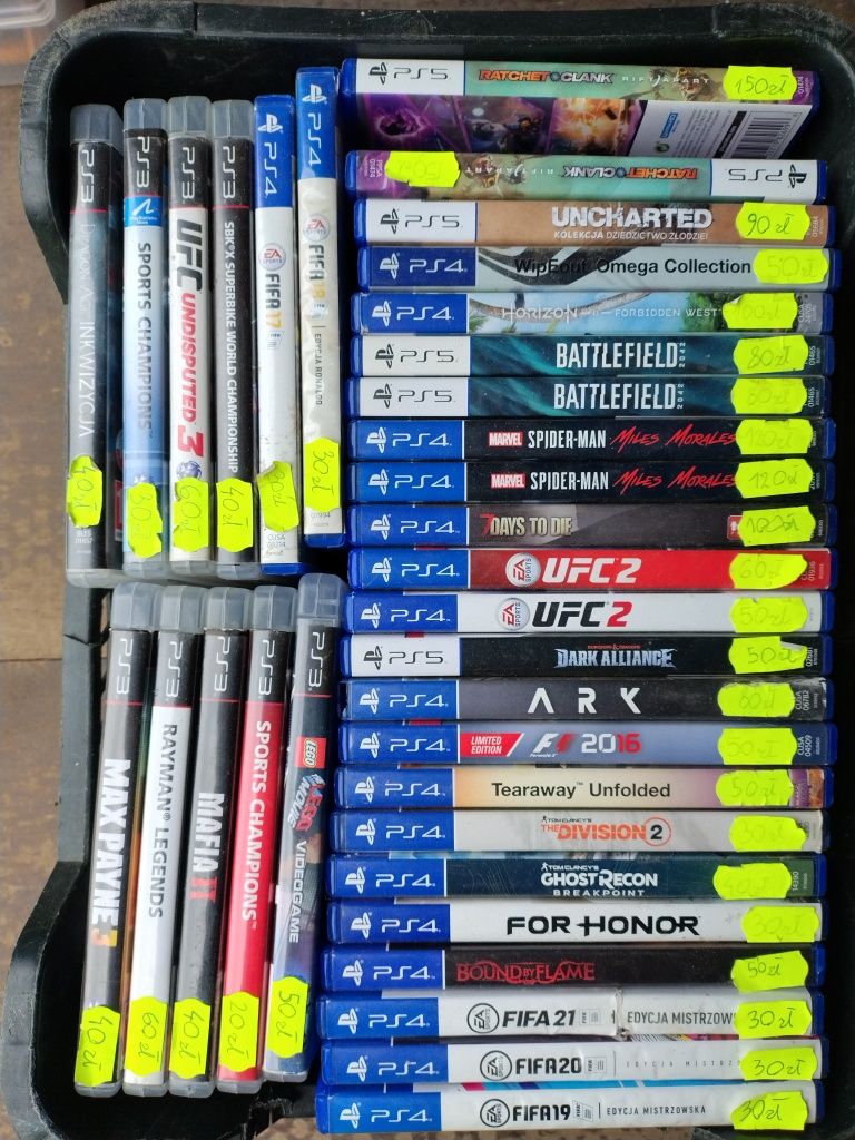 Gry ps 3/4/5 Xbox 360/one/series x/PC