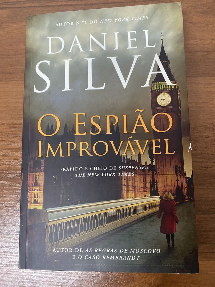 Livro O espião improvável (Daniel Silva)