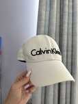 Czapka z daszkiem Calvin Klein biała męska