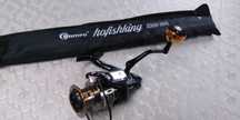 Conjunto de spinning, carreto 7000, 
com cana de 1,80 m,4 secções,