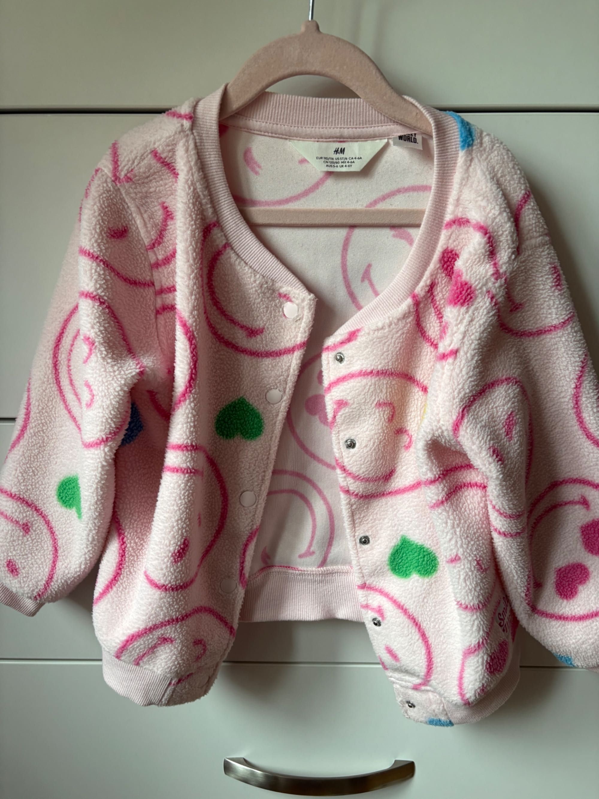 Bluza polarowa dziewczęca