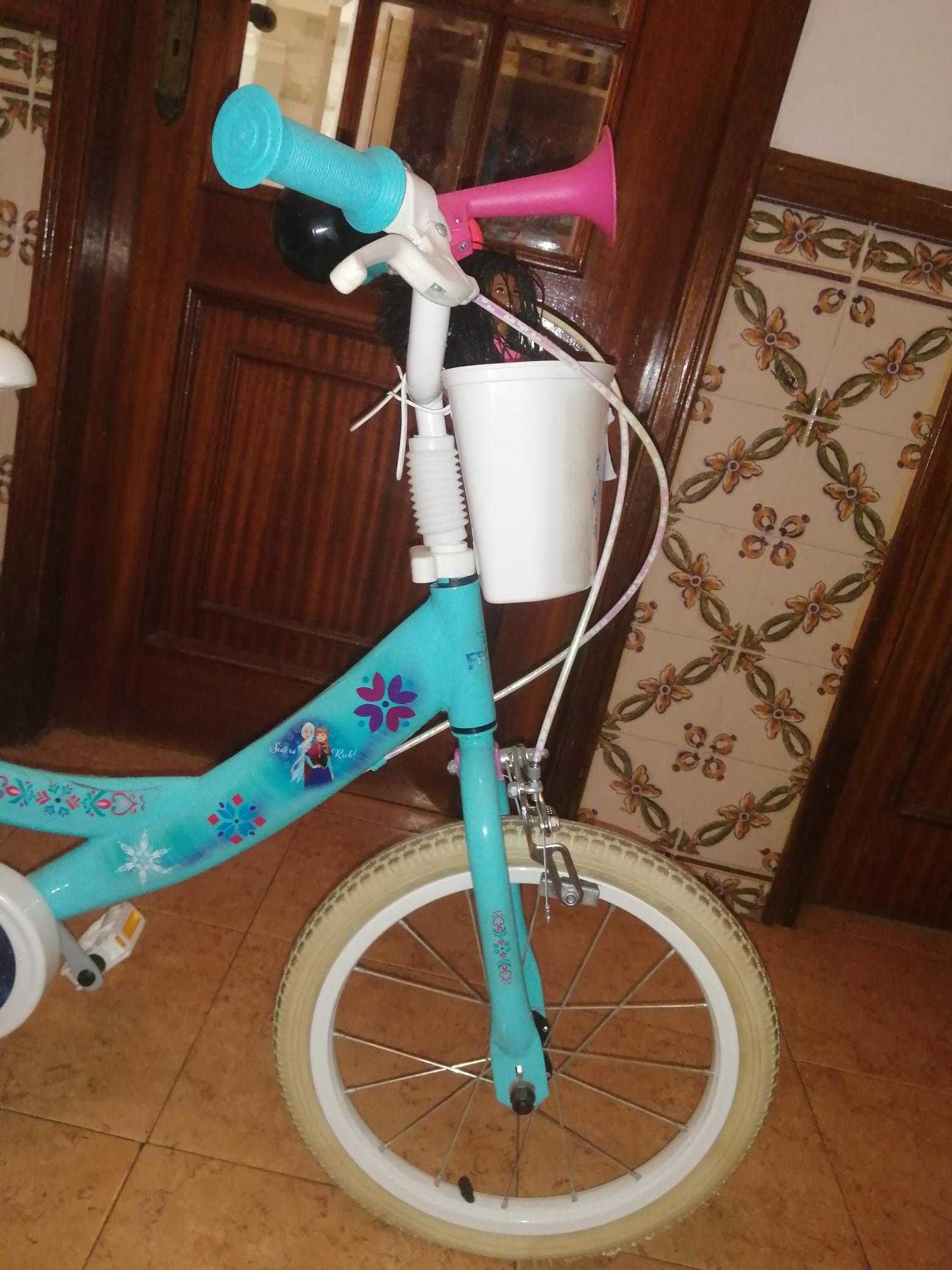 bicicleta disney frozen