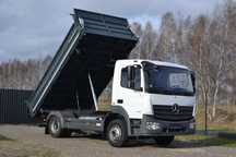 Mercedes-Benz Atego 1221 1224 Nowy 3-stronny WYWROT Kiper WYWROTKA Manual Blokada mostu TGL TGM