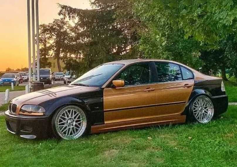 BMW E46 Sedan poszerzenia Wide Body Kit Drift Daily Tył