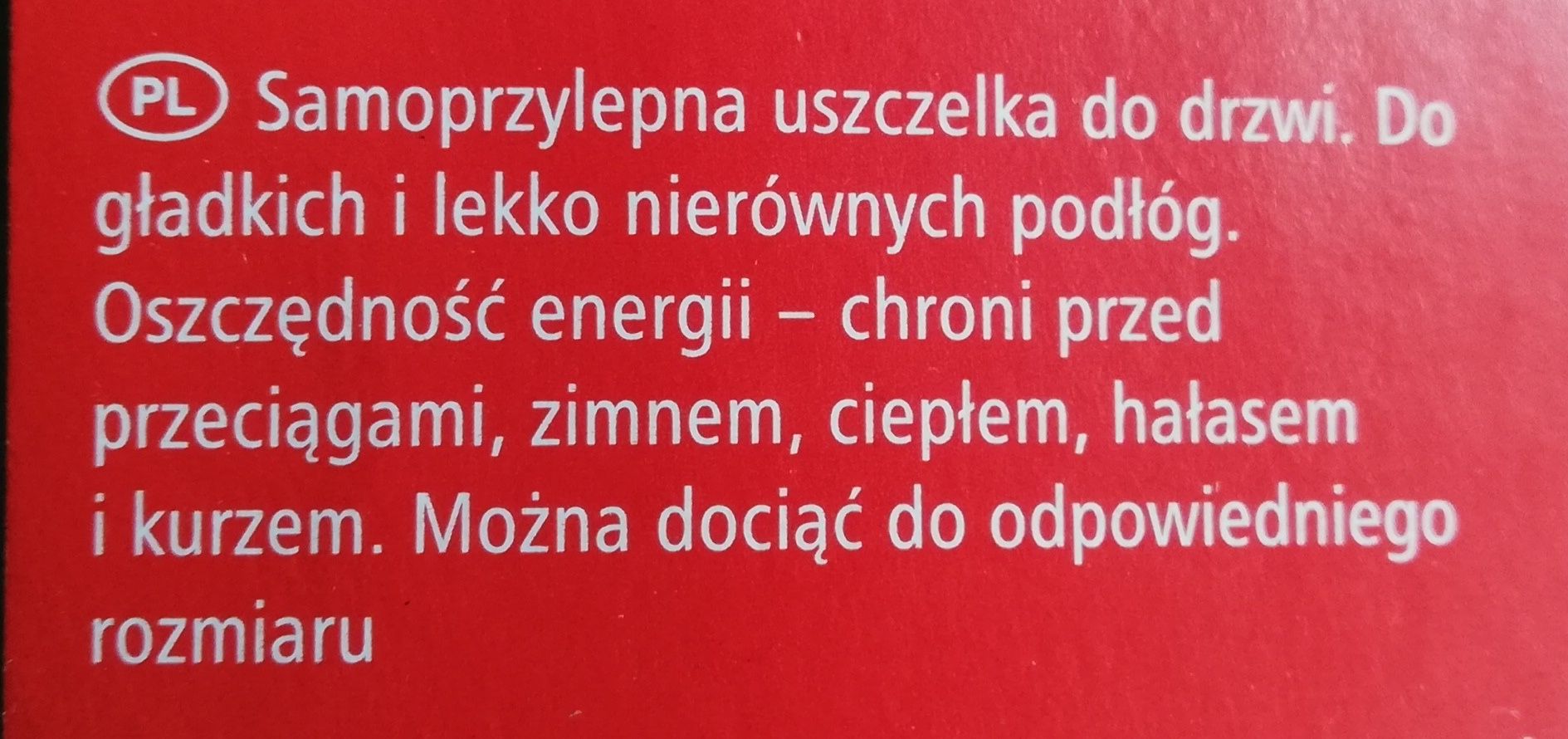 Uszczelka szczotkowa Tesa Moll