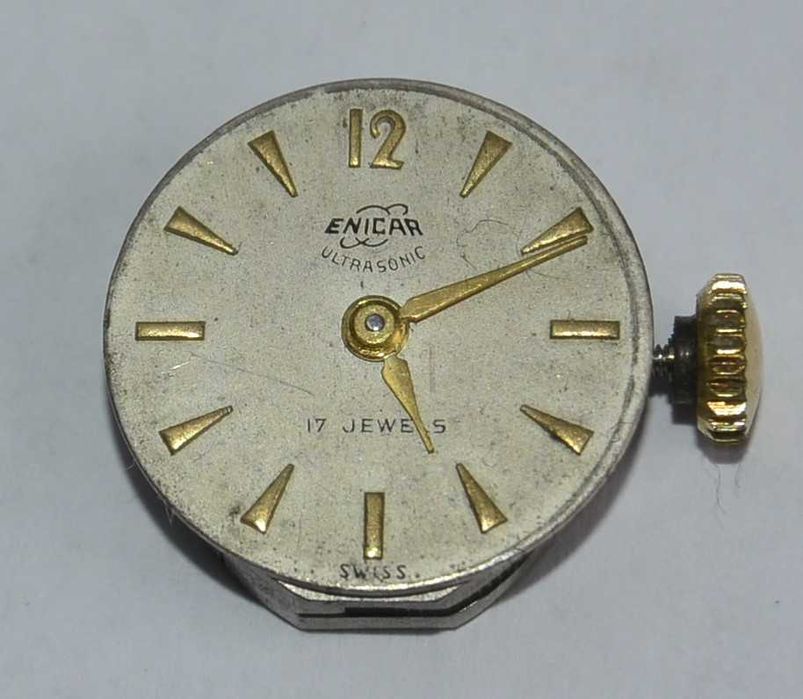Movimento de relogio de pulso Enicar Ultrasonic