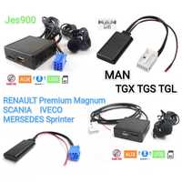 Bluetooth AUX USB Renault Magnum Premium MAN TGX Iveco Блютуз Аукс ЮСБ