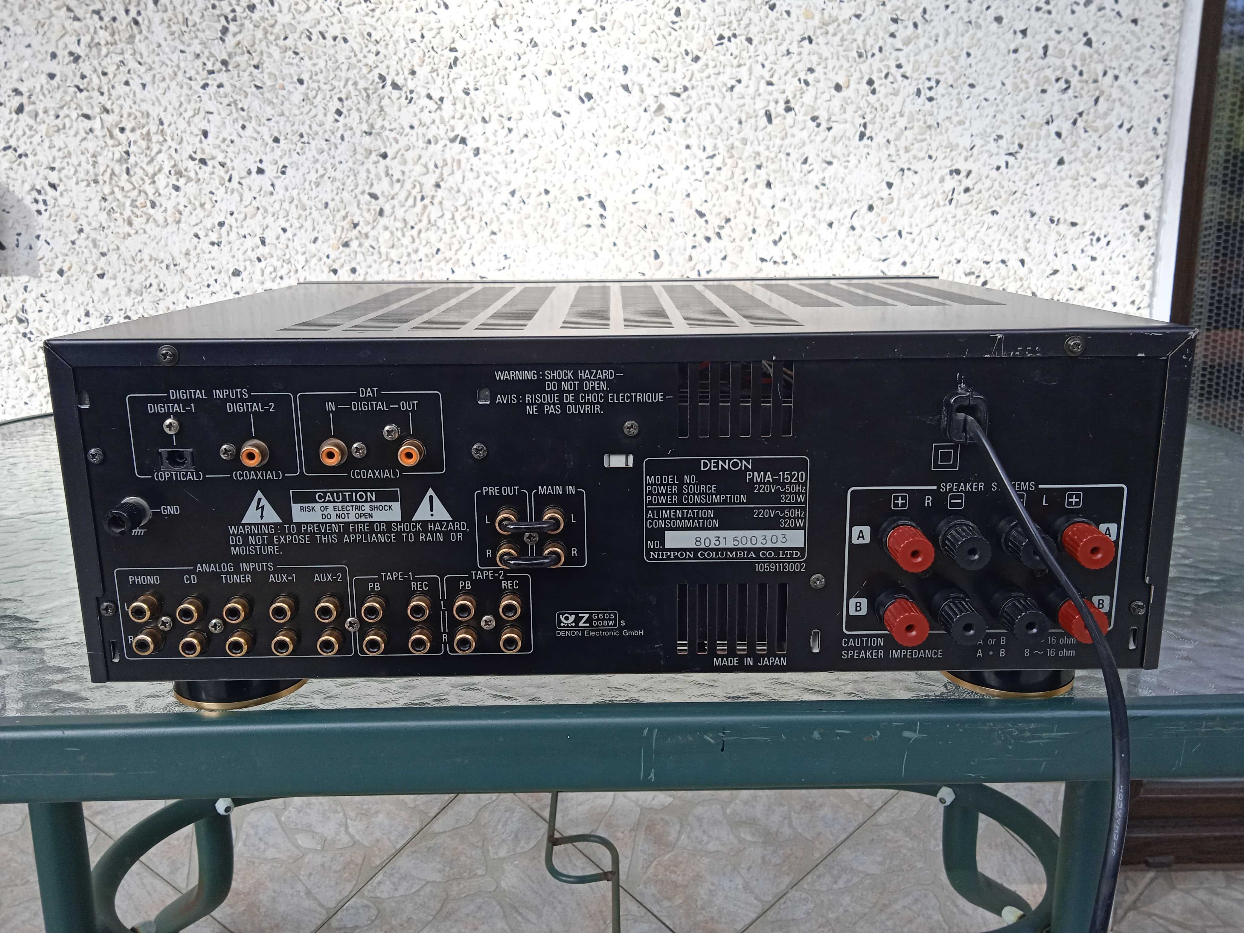 Wzmacniacz Denon PMA-1520 DAC Digital IN