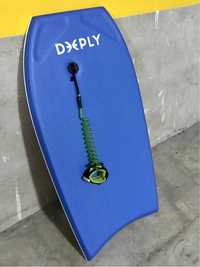 Prancha Bodyboard Deeply DT50 40’ com Capa