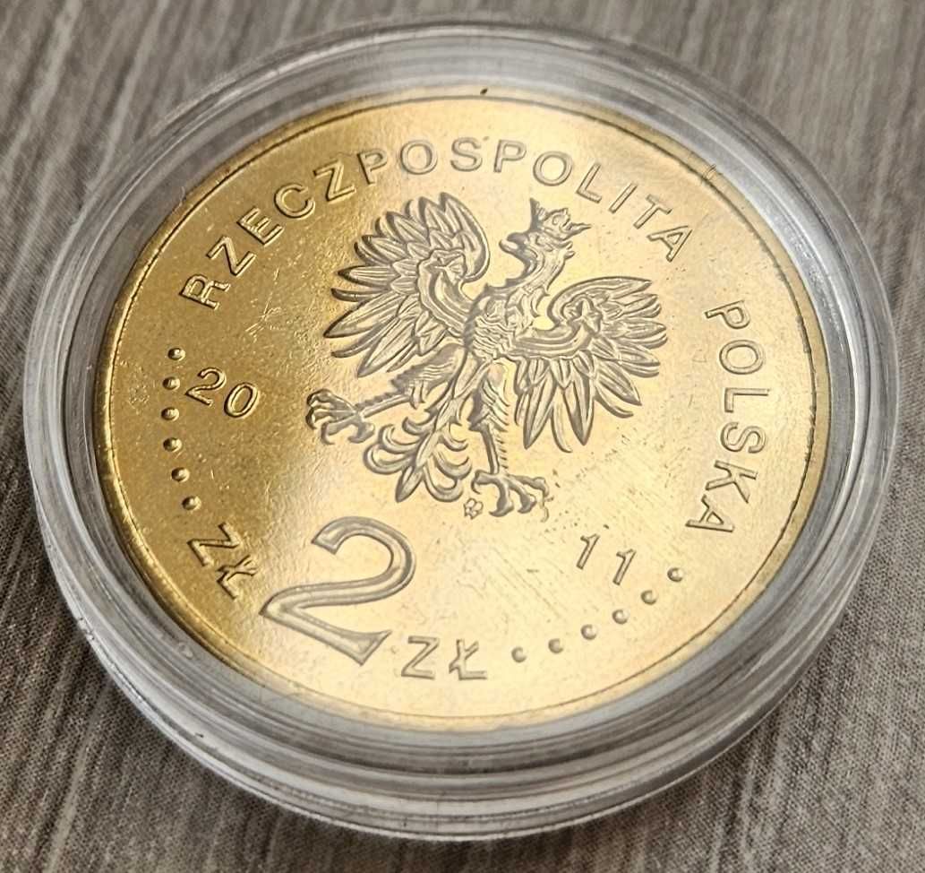 2 zł - Ferdynand Antoni Ossendowski w kapslu ochronnym z 2011r