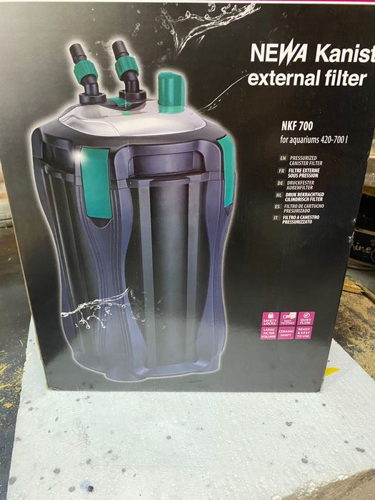 Akwarium morskie 120L nowy filtr i falownik NEWA