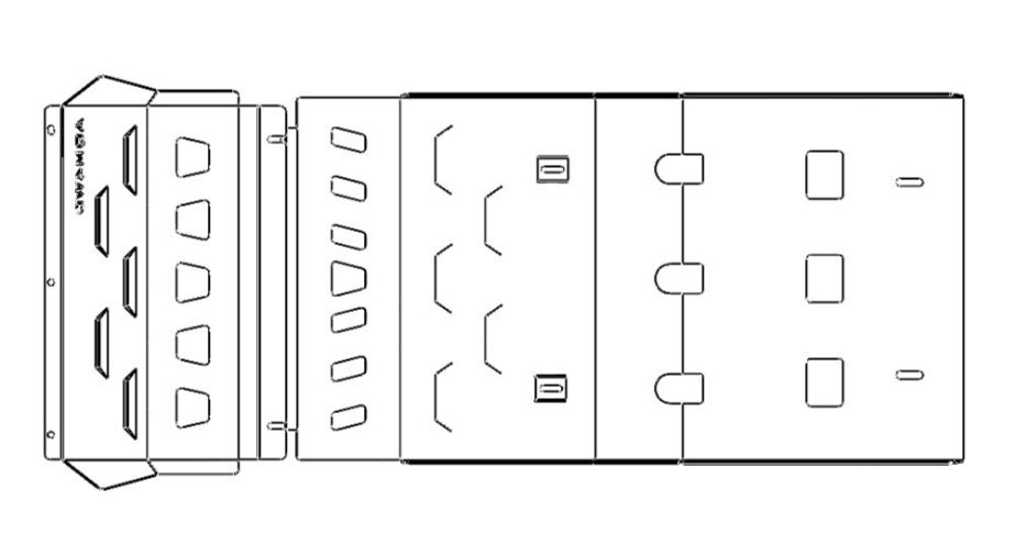 Komplet osłon podwozia Mitsubishi L200