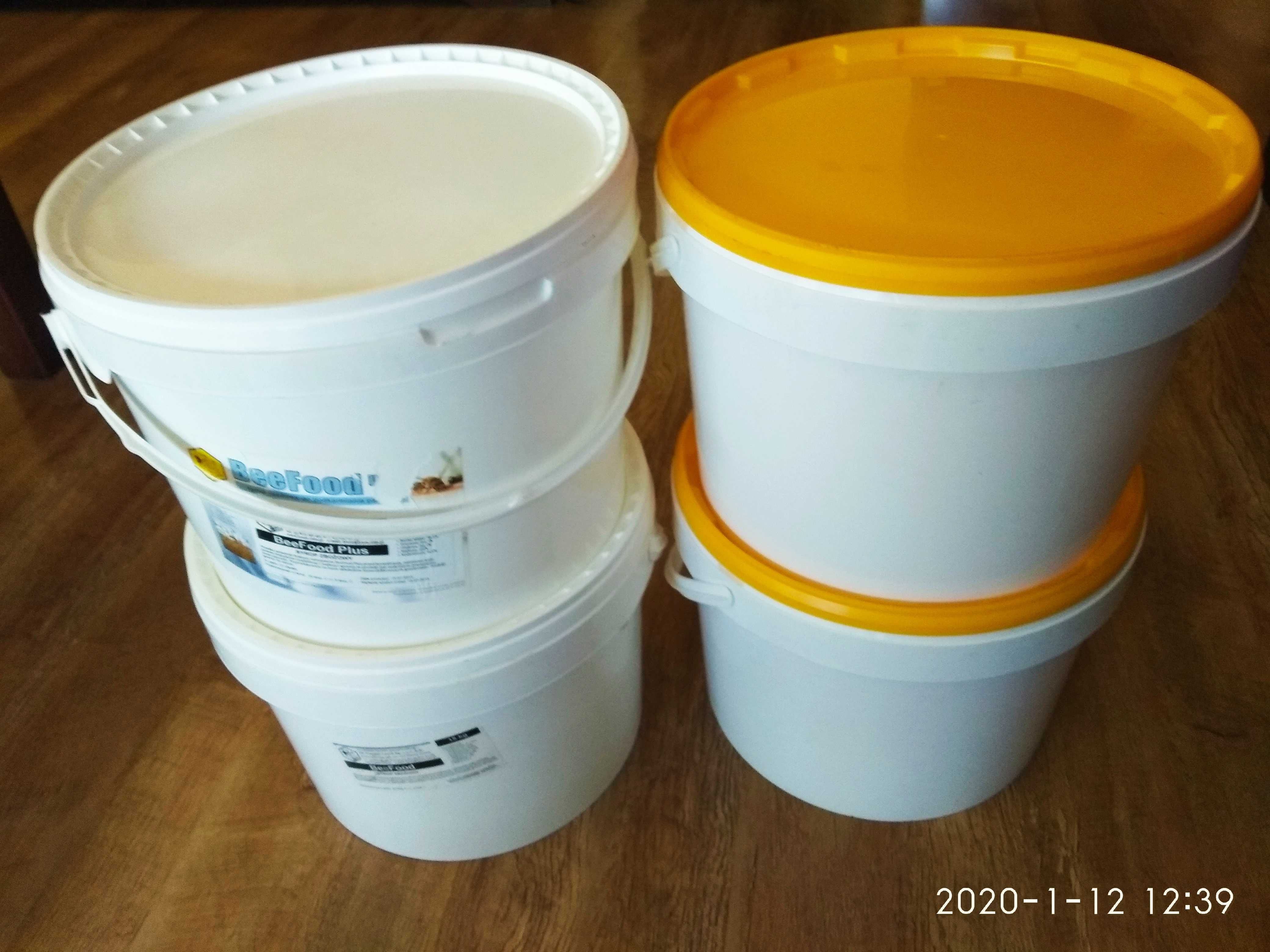 Wiadra plastikowe 10 litrowe do przechowywania żywności