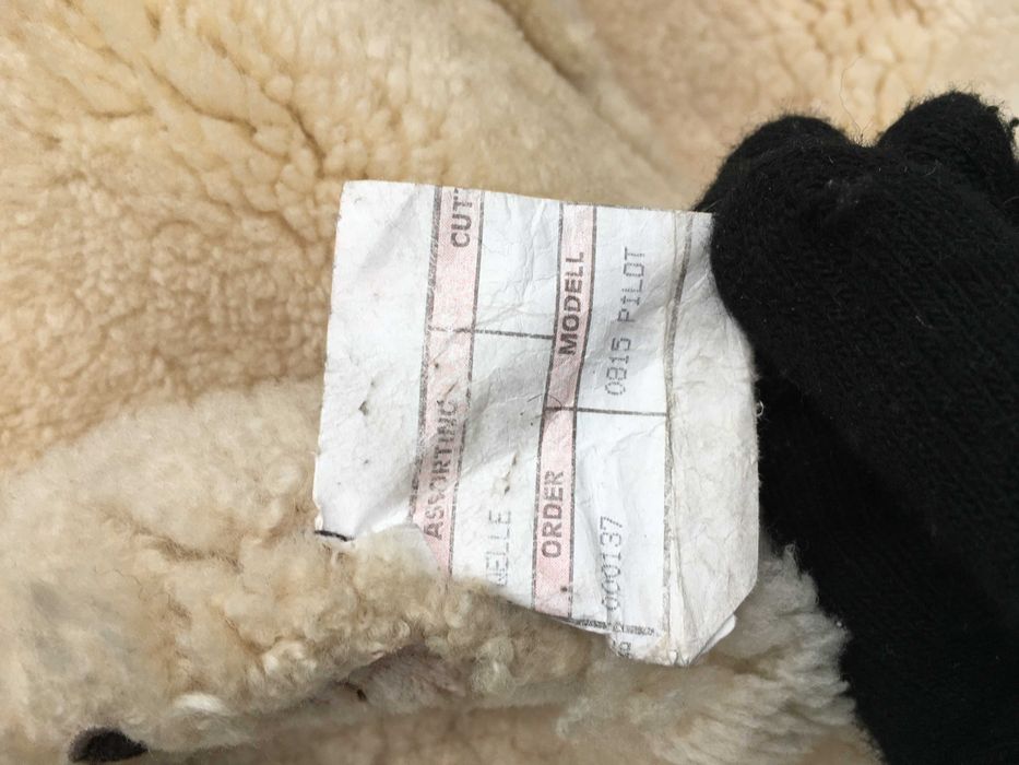 Pilotka w stylu B3 USAF. Kożuch 100% naturalny. Rozmiar M.