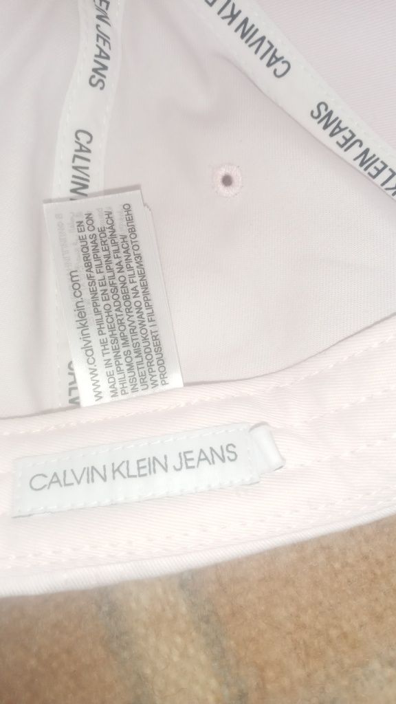 Кепка Calvin Klein Original ніжно рожева