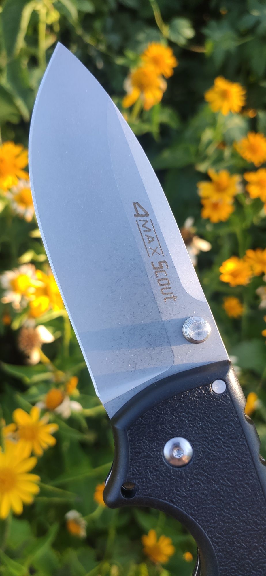 Cold Steel 4-Max Scout, карманный ломик со сталью клинка AUS-10