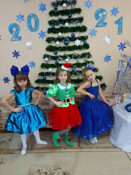 Красивое платье как у Мальвины на 6 лет