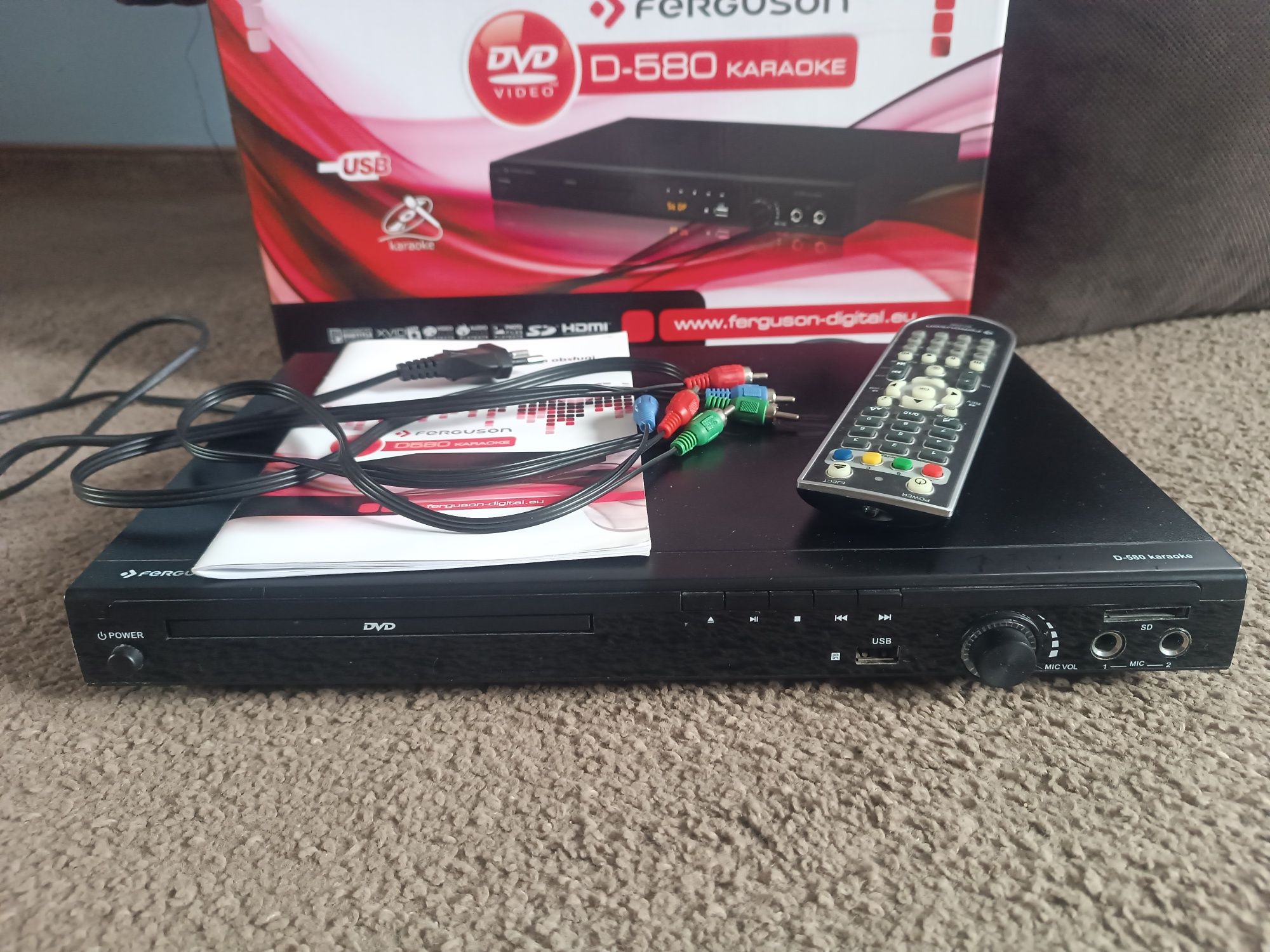 Odtwarzacz DVD Ferguson D-580
