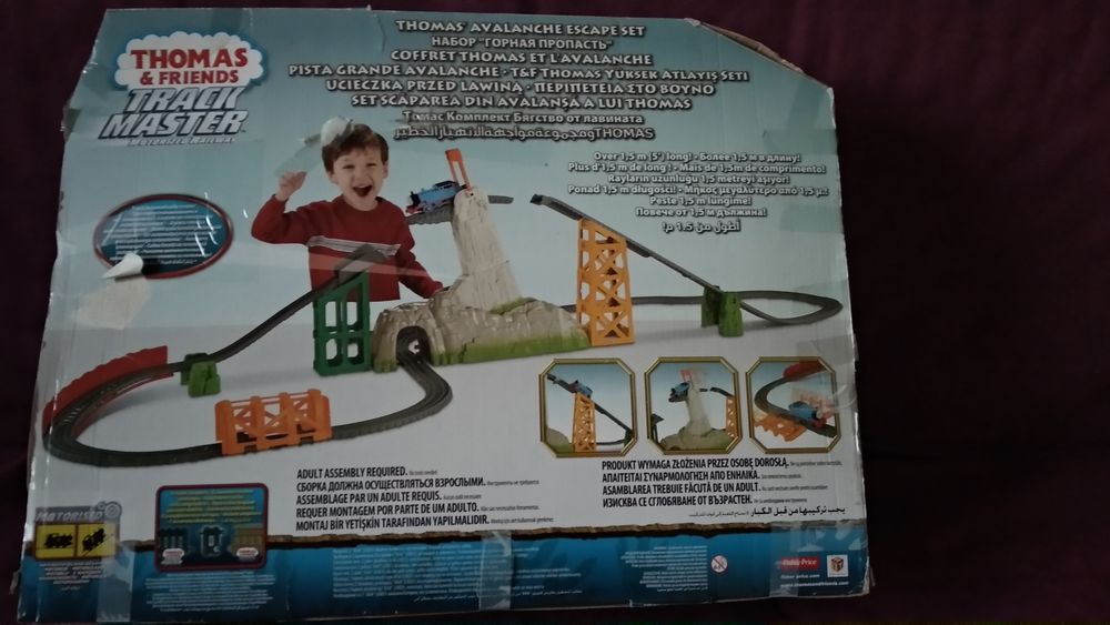 Tomek i przyjaciele tory trackmaster ucieczka przed lawiną