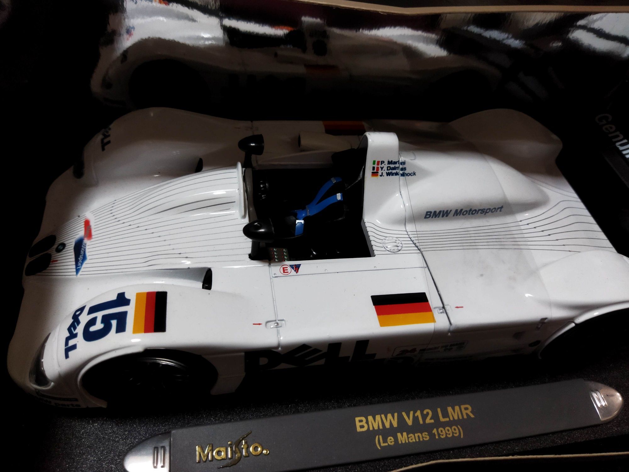 BMW V12 LMR escala 1/18