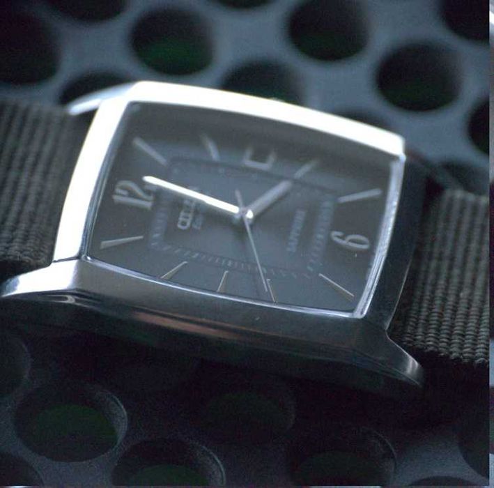 Zegarek męski Citizen solar BM6511-09E szafir pasek wojskowy