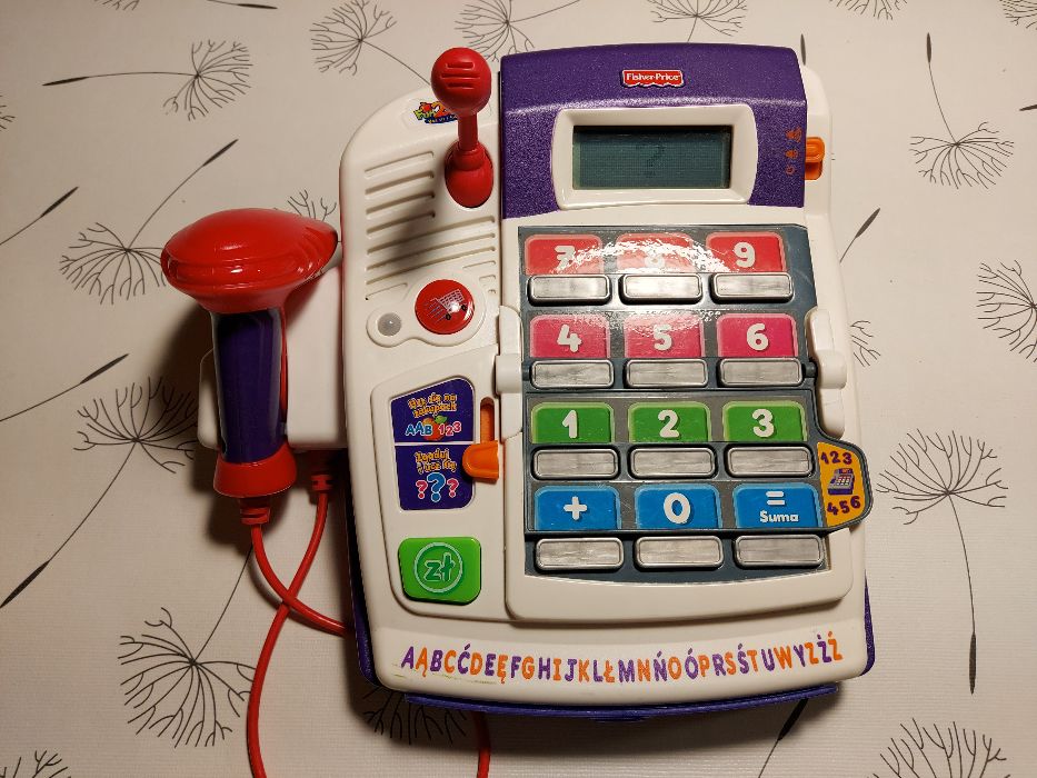 Kasa Fisher Price -interaktywna P7914 kup 3 przedmioty wysyłka GRATIS