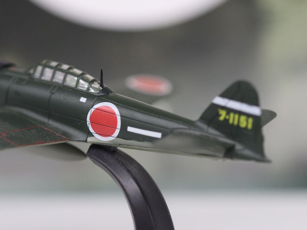 MITSUBISHI A6M3 ZERO - Aviões da II Guerra Mundial