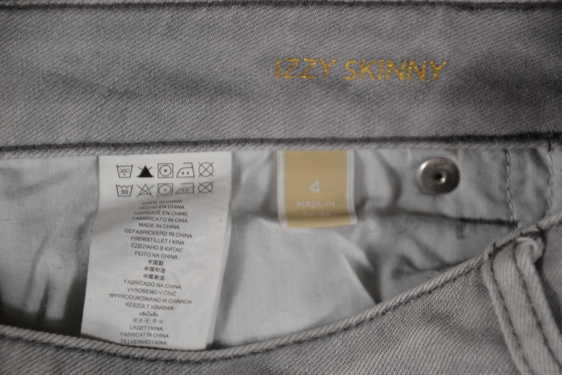MICHAEL KORS Izzy Skinny Jeans Spodnie Damskie 4 Oryginalne Super Stan
