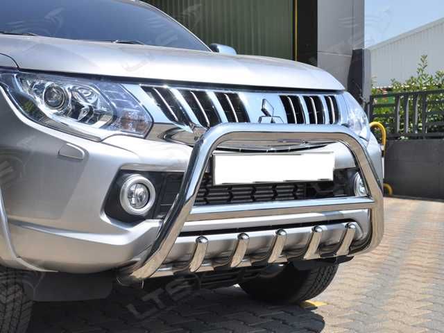 Кенгурятник Mitsubishi L 200 пороги защита бампера дуги