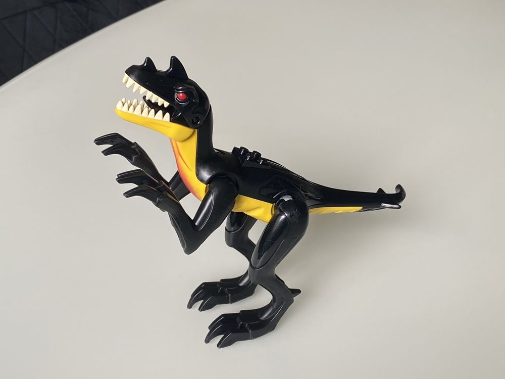Lego 7295/7474 Dino - figurka dinozaur raptor z otwieraną paszczą