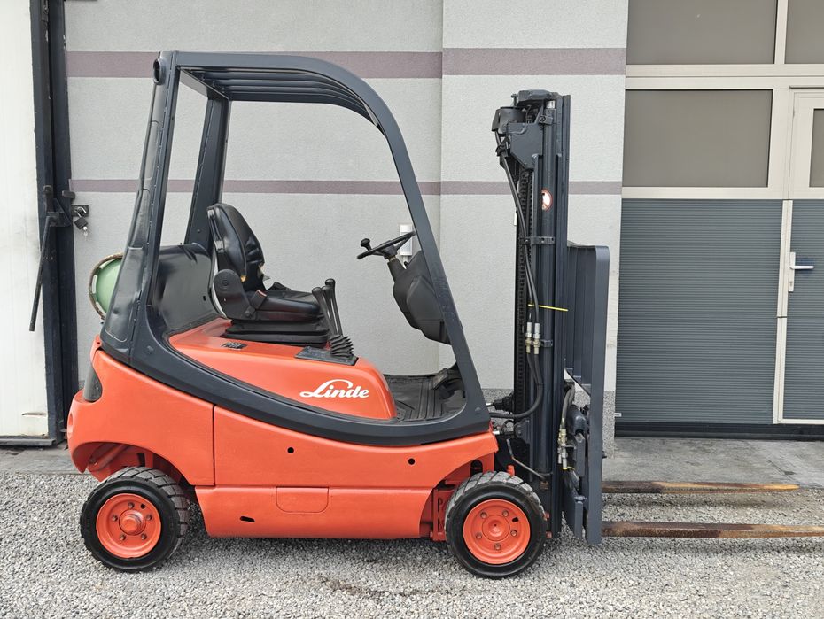 Wózek Widłowy Linde H16T Lpg Triplex 4.3m Wolny Skok Z Niemiec