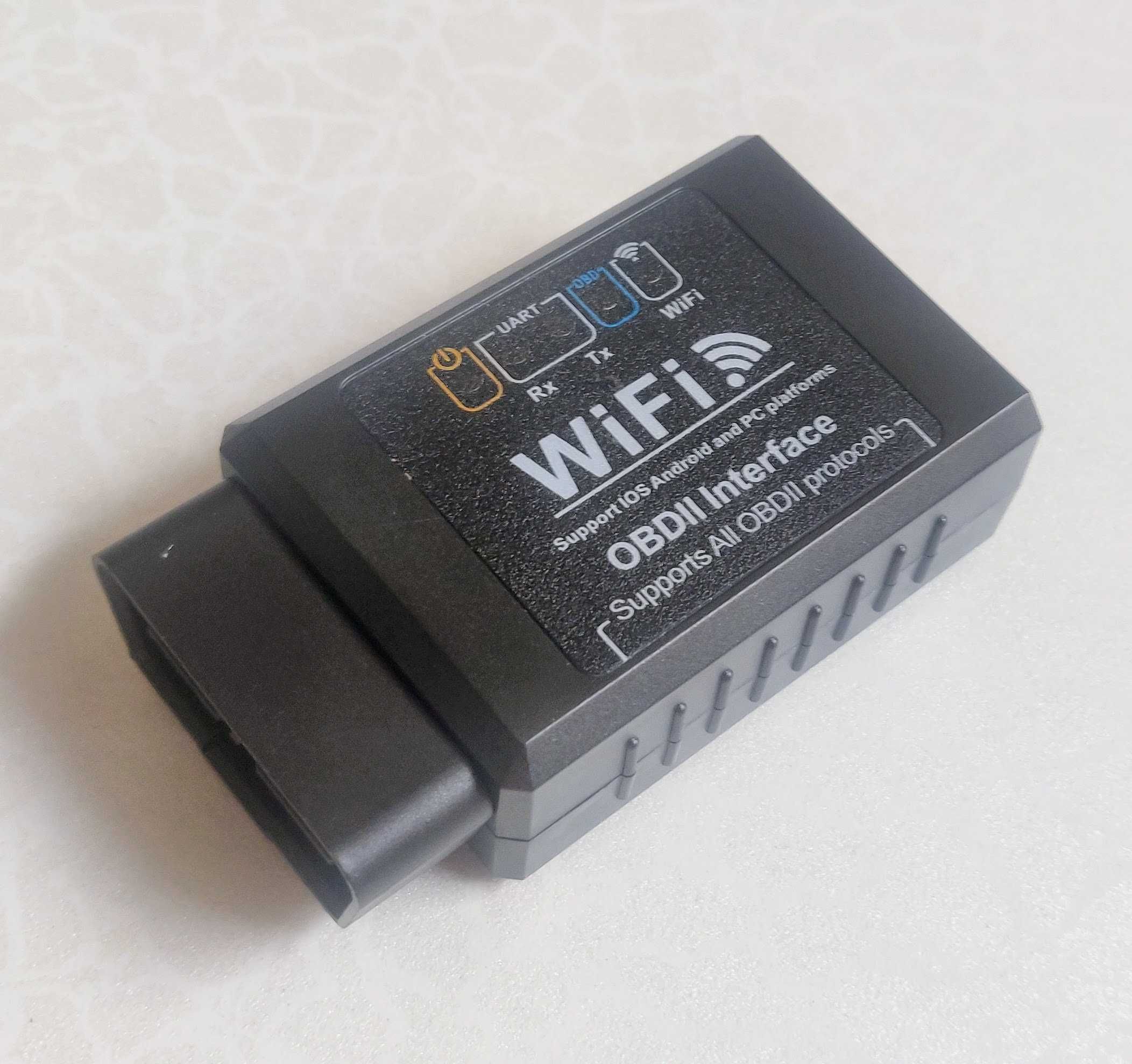 Автосканер OBD2 ELM327 Wi-Fi v1.5 для Apple iOS та Android