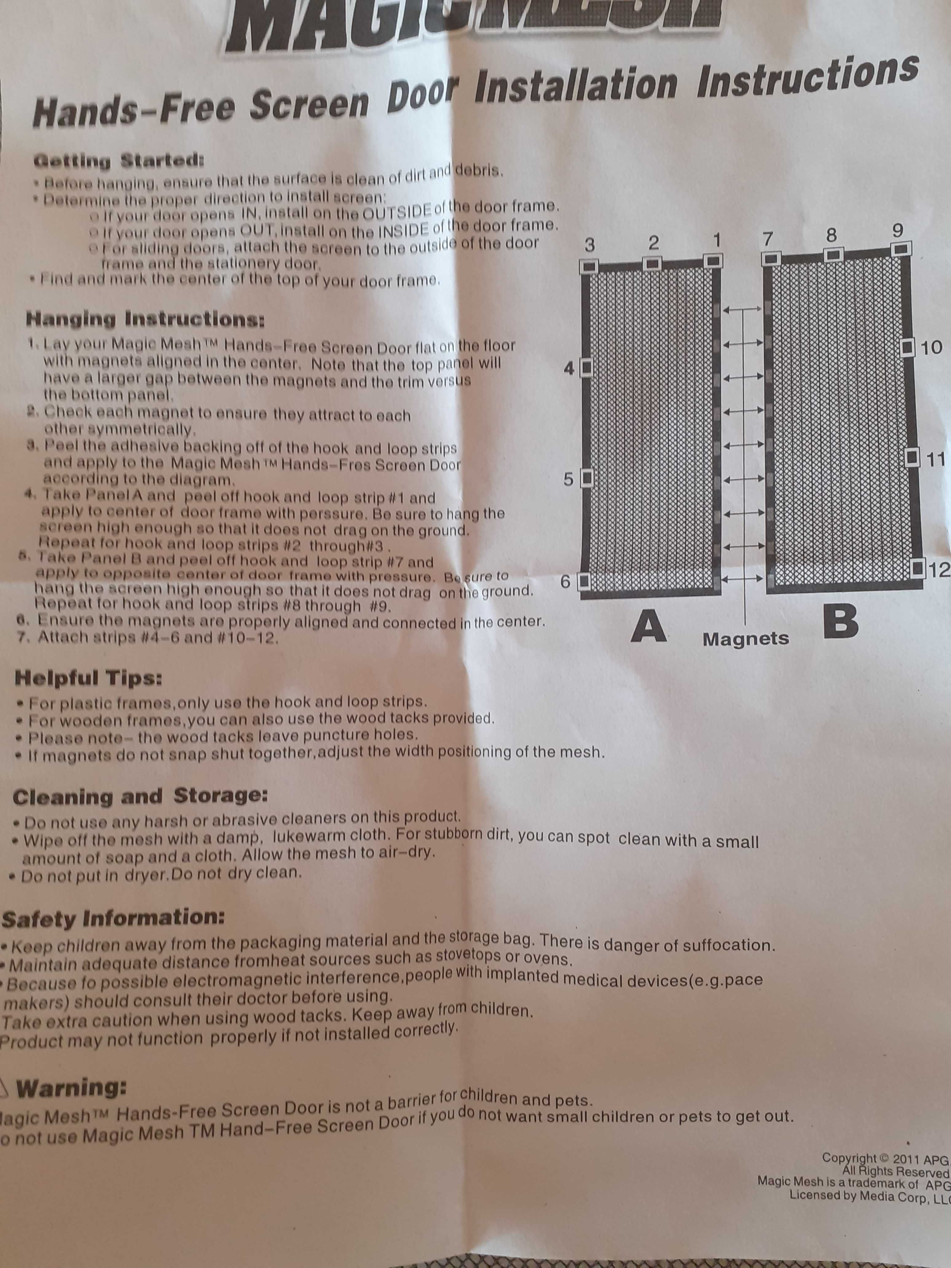 Siatka na okno balkonowe 100×200