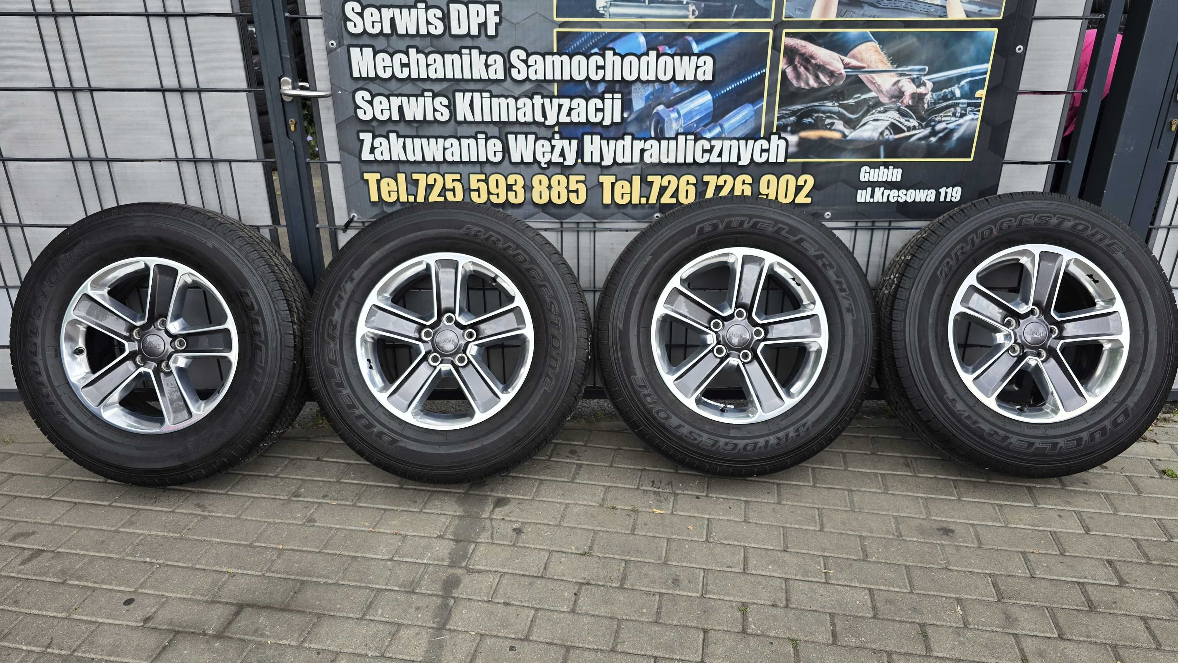 JEEP WRANGLER JL Koła Felgi 18''  Orginały