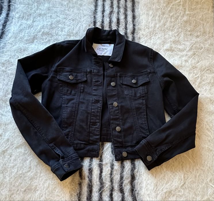 Куртка джинсова чорна