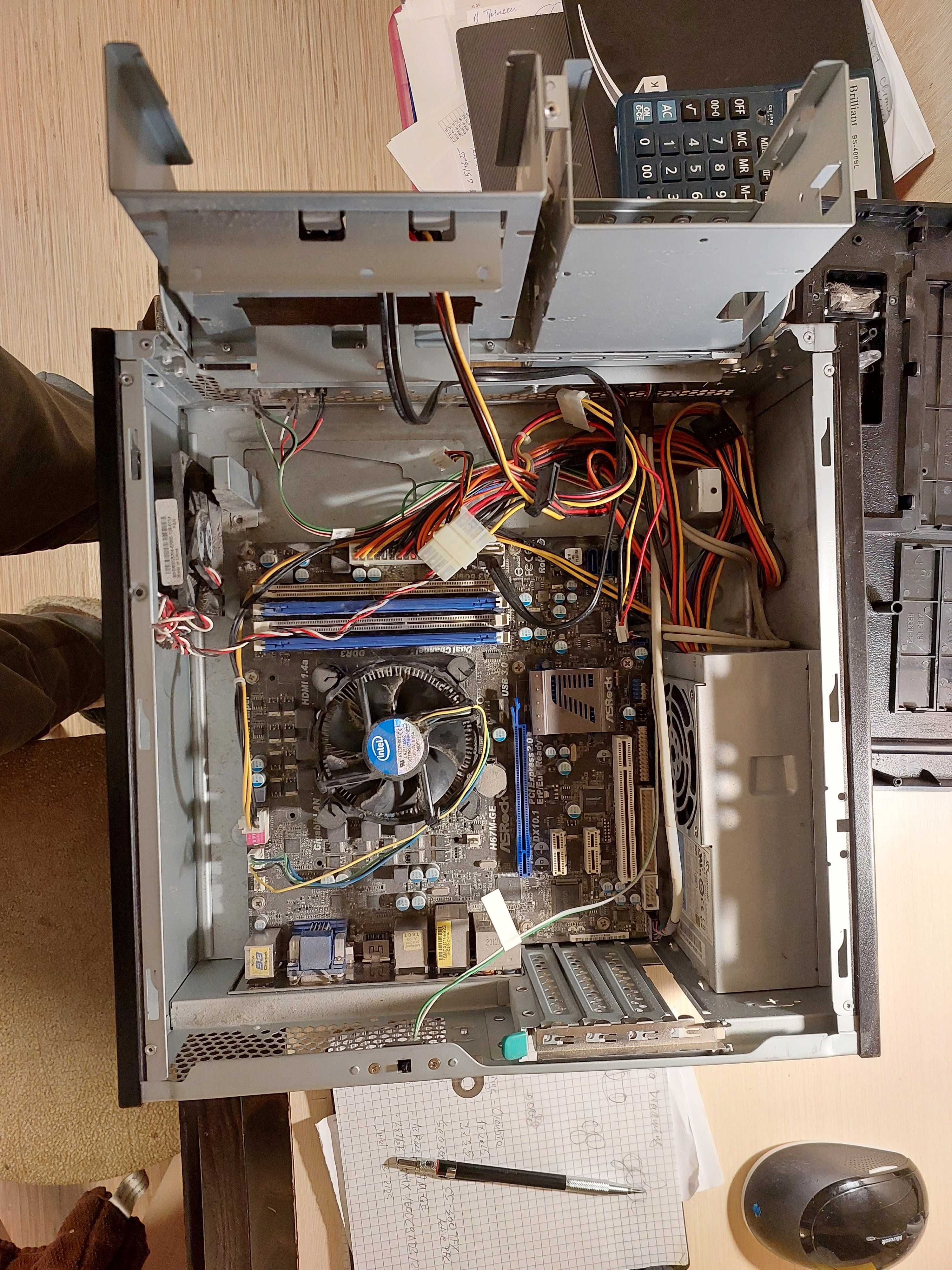комп'ютер, i3 2125, 4GB, micro ATX, корпус Chenbro, без HDD