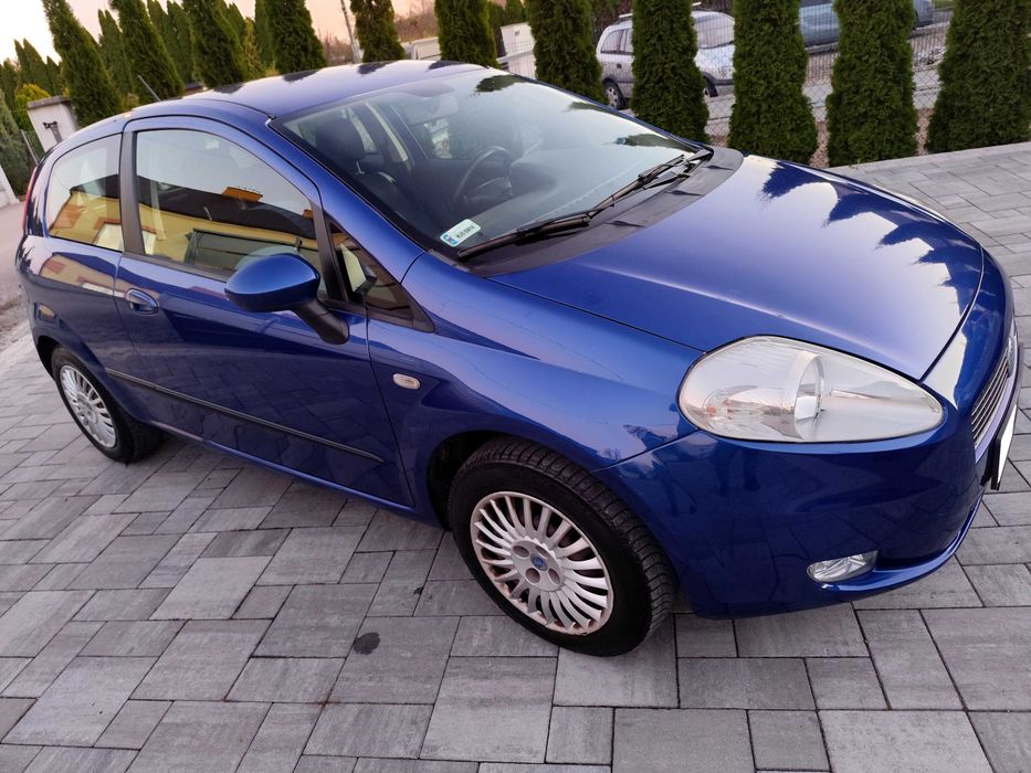 Fiat Grande Punto 1.4 Benzyna 2006 Rok Klima Elektryka