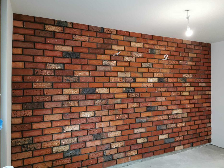 Płytki ze środka cegły kolorowe stara cegła rozbiórkowa Lico kolorowe