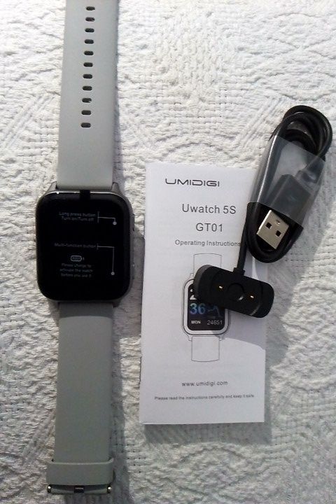 Смарт-годинник Umidigi Uwatch 5S розумні часи 5ATM як Xiaomi amazfit